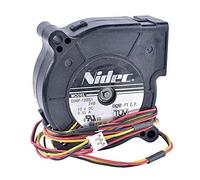 LMNCBVYA With Double Ball Bearings for Computer Cases and Projectors D06F-12BS1 6025 DC12V 0.33A Centrifuge Turbine Blower Fan