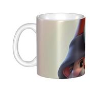 LMNGH Cute Gnome Hat Ceramic Coffee Mug 11oz Novelty Tea Cup With Handle Coffee Cup For Men Women Office Work