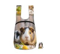LMNGH Cute GuineaPig Backpack - Lightweight 16L Foldable Hiking Daypack Packable Back Pack Travel Bag Zipper