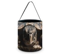 LMNGH Gift Bags with Handle Tote Candy Bags Portable Gift Bucket Beautifully Animal Tortoise Printed Candy Bag Candy Basket Tote