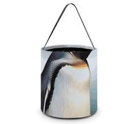LMNGH Gift Bags with Handle Tote Candy Bags Portable Gift Bucket Beautifully Cute Penguin Printed Candy Bag Candy Basket Tote