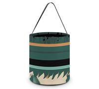 LMNGH Gift Bags with Handle Tote Candy Bags Portable Gift Bucket Beautifully Horse Stripes Pattern Printed Candy Bag Candy Basket Tote