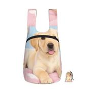 LMNGH Puppy Dog Backpack - Lightweight 16L Foldable Hiking Daypack Packable Back Pack Travel Bag Zipper