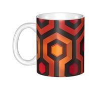 LMNGH Shining Overlook Ceramic Coffee Mug 11oz Novelty Tea Cup With Handle Coffee Cup For Men Women Office Work