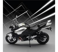 LMNMY Model Toy 1/12 Alloy Diecast Motorcycle Miniature Model Toys Wheel Steering Vehices For Suzuki B-King(Silver)