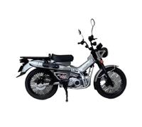 LMNMY Model Toy 1/12 For H-ONDA For Trail CT125 For Hunter Cub Alloy Motorcycle Model Diecasts Street Racing Simulation Toy Gift(Grey)