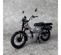 LMNMY Model Toy Diecasts Street Racing Simulation Toy Gift 1:12 For H-ONDA For Trail CT125 For Hunter Cub Alloy Motorcycle Model(Grey)