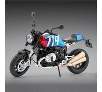 LMNMY Model Toy For BMW R NINE T Simulation Alloy 1/9 Motorcycle Model Toy(Blue)