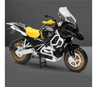 LMNMY Model Toy Motorcycle Collection Miniature Model 1:12 For BMW R1250 GS Toy Birthday Gift(Yellow)