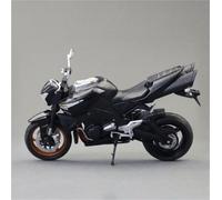 LMNMY Model Toy Toy Motorcycle Diecast Metal Miniature Model 1:12 Collection Gift For Suzuki B-King(Black- Silver)
