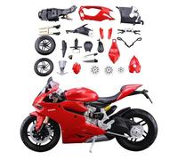 LMNMY Model Toy Toy Simulation Collection Gift 1:12 For Ducati 1199 Panigale Assembly Version Alloy Motorcycle Model Diecast Metal