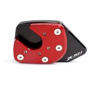 LMNMY Parking Stand 1PCS Motorcycle Kickstand Side Stand Enlarge Extension CNC Accessories For H-ONDA XADV X-ADV 750 2014-2018 2019 2021 2022 2023(Black- Silver)