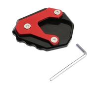 LMNMY Parking Stand Motorcycle Kickstand Foot Side Stand Extension Pad Support Plate For H-ONDA CB500X CB400X CB125R CBR300R 2018-2020 2021 2022 2023 2024(Black- Silver)