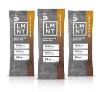 LMNT Zero Sugar Hot Chocolate or Coffee Mixer - Chocolate Caramel Salt | Drink Mix | 30-Count
