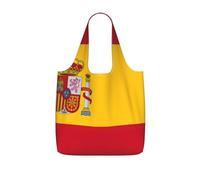 LMNvbz Spanish Flag Print Storage Bag With A Drawstring Backpack