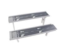 lmoikesz 1/150 Scale Simulation Road Model Creative Potential With Car Viaduct Model Allowing To DIY Freely And Combine According To Preferences. Is Choice For Enthusiasts Who Like Hands On