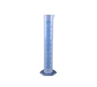 lmoikesz 10/25/100/250/500ml Translucent Plastic Measuring Cylinder Professional Graduated Cylinders Liquid Trial Tube for Home, 500ml