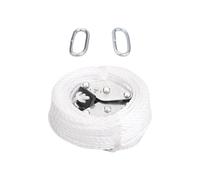 lmoikesz 180kg Load Capacity Steel Winch Pulley Labor Saving Lifting Tool With Durable Long Lasting Materials Row Boats 180kg Winch Cargo Lifting Pulley Set Labor Saving