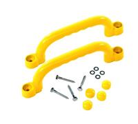 lmoikesz 2pieces Set Of 2 Outdoor Grab Handles With Finger Grips For Climbing Frames Climbing Frame Accessories Outdoor ABS , A