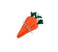 lmoikesz 3pcs Spring Vegetable Prop Home And Kitchen Decor Durable Non-woven Fabric Easy Storage 19x5cm Easter Carrot Very Cute