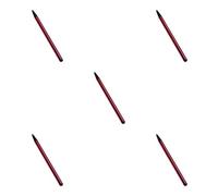 lmoikesz 5 Set of Stylus Pen Touching Devices Tablet Capacitive Pens Sweet Rubber Tip Smartphone Supply Wide Compatibility Touchscreen Pencil Red, Red 5Set