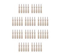 lmoikesz 50pcs Felting Needle Wool Needle Wooden Handle Holder with Felting Needles Felt Hand Tool DIY Craft Sewing Handmade Felting Starter Supplies for Beginners