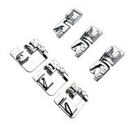 lmoikesz 6pack/lot Easy To Universal Rolled Hemmer Foot Hemming Machine Accessory Sewing Rolled Hemmer Foot Universal Durable