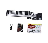 lmoikesz 88 Key Portable Piano Keyboard Digital Foldable Instrument Suitable For All Ages Beginners And Children Enthusiasts Hand Roll Up Piano Keyboard 88 Key Adults Kids