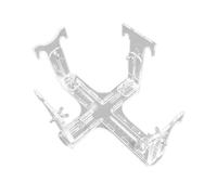 lmoikesz Acrylic Aircraft Model Spray Stand Lightweight Reliable Support Suitable For Home DIY Model Painting Tasks Aircraft Display Fixed Stand DIY Assembly Bracket, Clear, 25.5x18.5cm