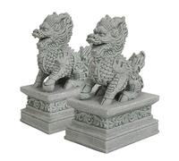 lmoikesz Aquarium Decoration Figurine Bookshelf Cabinet Enchanting Ornaments For Stylish Display Spaces Chinese Traditional Kirin Figurines Desktop Kirin Figurines Chinese Feng Shui Decor