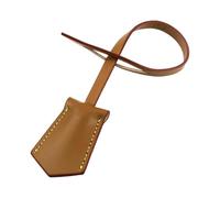 lmoikesz Bag Pendant Leather Luggage Tag Strap Lightweight Suitcase Label Travel Airplane Identifier Backpack Charm Baggage Identifier Backpack Label Purse Charm, Brown