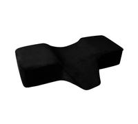 lmoikesz Beauty Salon Eyelash Extension Pillow Velvet Ergonomic Flannel Cushion Excellent Comfort For Clients Avoiding Head Movement During Eyelash Lengthening Grafting. Ergonomic, Black, 57x32x11cm