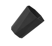 lmoikesz Bin Efficient Affordable Eco-friendly - Must-Have For Every Home Household Trash Can Plastic Garbage Bins Wastebasket, black, S
