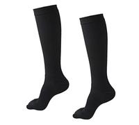 lmoikesz Breathable Compression Sleeves Provide Enhanced Joint Stability and Comfort for Those Who Push Limits Compression Socks for Women Men Knee High Socks, Black, S/M