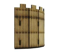 lmoikesz Build Engaging Fortress Models Using DIY Assembly Enhances Imagination And Problem Solving Skills In Builders 1/72 Fortress Building Models House Diorama Scene, corner, 8-12cm