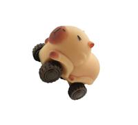 lmoikesz Capybara Pull Toy Innovative Wheels Funny Capybara Pull Bilateral Cart Toy Creative Sliding Fun Activity Gift For Little Ones Creative Back Cars Relaxing Party Favor