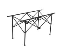 lmoikesz Carbon Steel Folding Table Leg Brackets Outdoor Adventures Lightweight Sturdy Camping Situations Durable Portable Camping Table Desk Support Stand Bracket