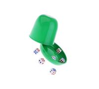 lmoikesz Casino Game Dice Cup Shaker Featuring 6pcs Digital S Versatile Accessory For Table Games And Fun Social Gatherings Dice Game Accessories Set