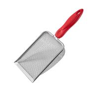 lmoikesz Cat Litter Scoops Comfortable Handle Easy To Clean Mesh Litter Shovel Durable Cat Scooper For Boxes Kitty Scoops Easy Gripping. Stainless Steel Sifter Shovel, Mesh 4.3x4.3mm