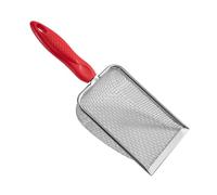 lmoikesz Cat Litter Scoops Comfortable Handle Easy To Clean Mesh Litter Shovel Durable Cat Scooper For Boxes Kitty Scoops Easy Gripping. Stainless Steel Sifter Shovel, Mesh 3.8x3.8mm