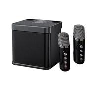 lmoikesz Clear Sound Portable Speaker With Microphone Outdoor Gatherings And Birthday Celebrations Can Easily Carry Home Party Family Singing Speaker Birthday Gift