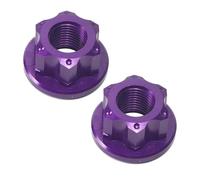 lmoikesz Climbing Bicycle Rear Axle M10 Nut Lightweight Durable Quick Installation Bicycle Component Upgrade Features Mountain Bike Drum Nut Bike Wheel Hub