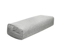 lmoikesz Comfortable Yoga Bolster Pillow Skin-Friendly Support For Restorative Practice Improving Effectiveness Yoga Bolster Pillow For Legs Restorative, Gray, 70x24x14cm