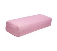lmoikesz Comfortable Yoga Bolster Pillow Skin-Friendly Support For Restorative Practice Improving Effectiveness Yoga Bolster Pillow For Legs Restorative, Pink, 70x24x14cm