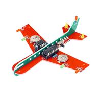lmoikesz Compact DIY Flashing Airplane Circuit Kit Sized For Quick Soldering Projects Curious Young Minds Casting Charming Glow Into Space.Good For Placement In Living Room Or On Desk
