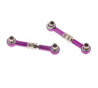 lmoikesz Compatible 2pcs Metal Steering Rods RC Car Parts 94123 94103 High Performance Easy Install Pull Accessories Front And Rear Servo Link RC Car Linkages Pull Rod