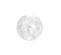 lmoikesz Crystal Crack Ball Glass Water Fountain DIY Decoration Bonsai Living Room Photography Props Fortune Accessories, 5cm ice crack ball