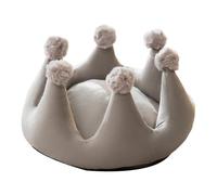 lmoikesz Cute Dog Bed Self Warming Nest Providing Warm Safe Haven For Kittens And Small Dogs Helps Pet Resist Cold Stay Warm. Cute Cat Nest Is Sure To Captivate Cat Or Kitten Interest