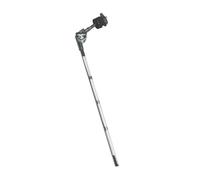 lmoikesz Cymbal Holder Support Extension Adjustable Cymbal Stand Metal Ratchet Clamp Features Easy To Install Drum Hardware Stand Holder Support For Standard, Single Direction, 1.25x4.6cm
