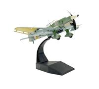 lmoikesz Diecast Aircraft Fighters Model 172 Scale Collectibles For Display Enthusiasts Gift For Any Occasion Office And Coffee Shop. Fighter Jet Model 1:72 JU87B Diecast Planes